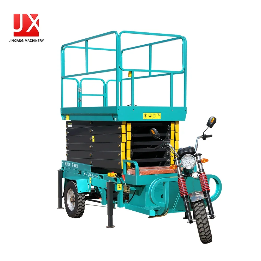 Chinese Factory Best-selling Electric Tricycle Vehicle Lifting Platform Manned Lift Limit Weight 500kg