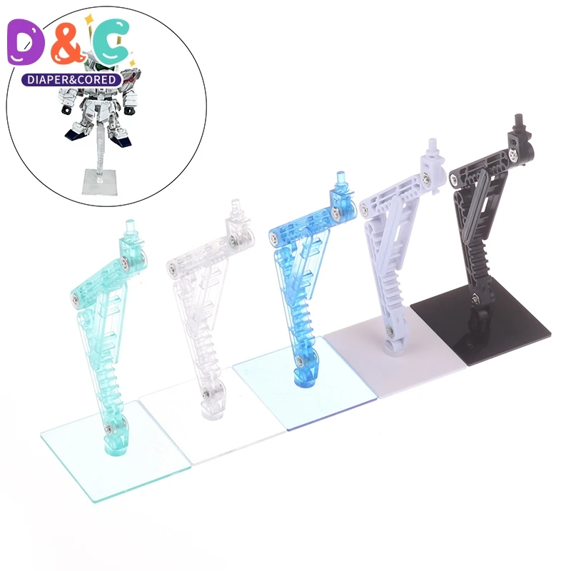 1 Set For Model Stand Action Figure Stand And HG MG RG Model Display Rack 6-inch Model Display Shelf