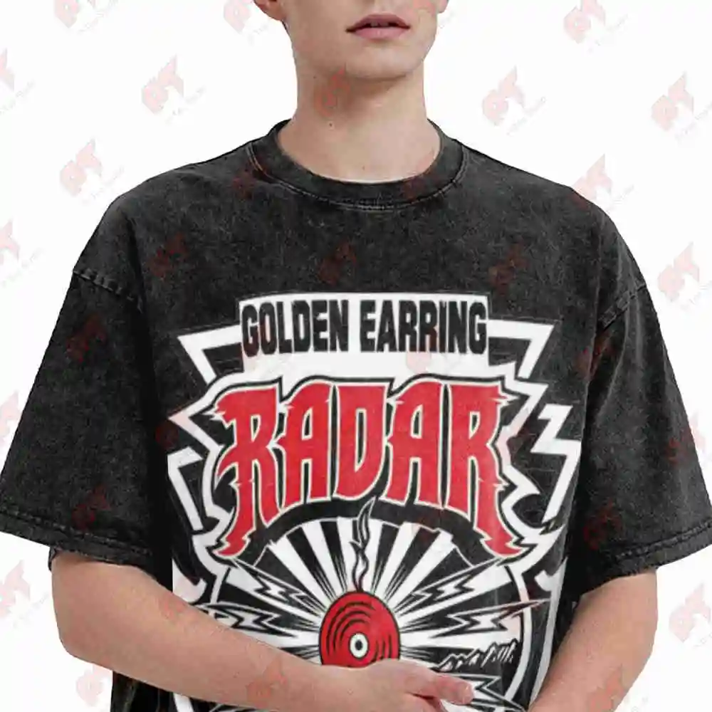 Golden Earring Dutch Band Vintage Washed Tee Pure Cotton T-Shirt