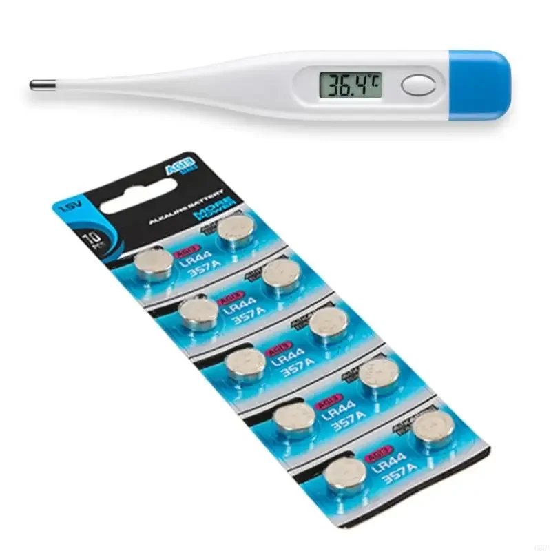 AG13 LR44 1.55V زر القلوية زر البطاريات الزر بديل بديل للعروض الموثوقة في جهاز متعدد