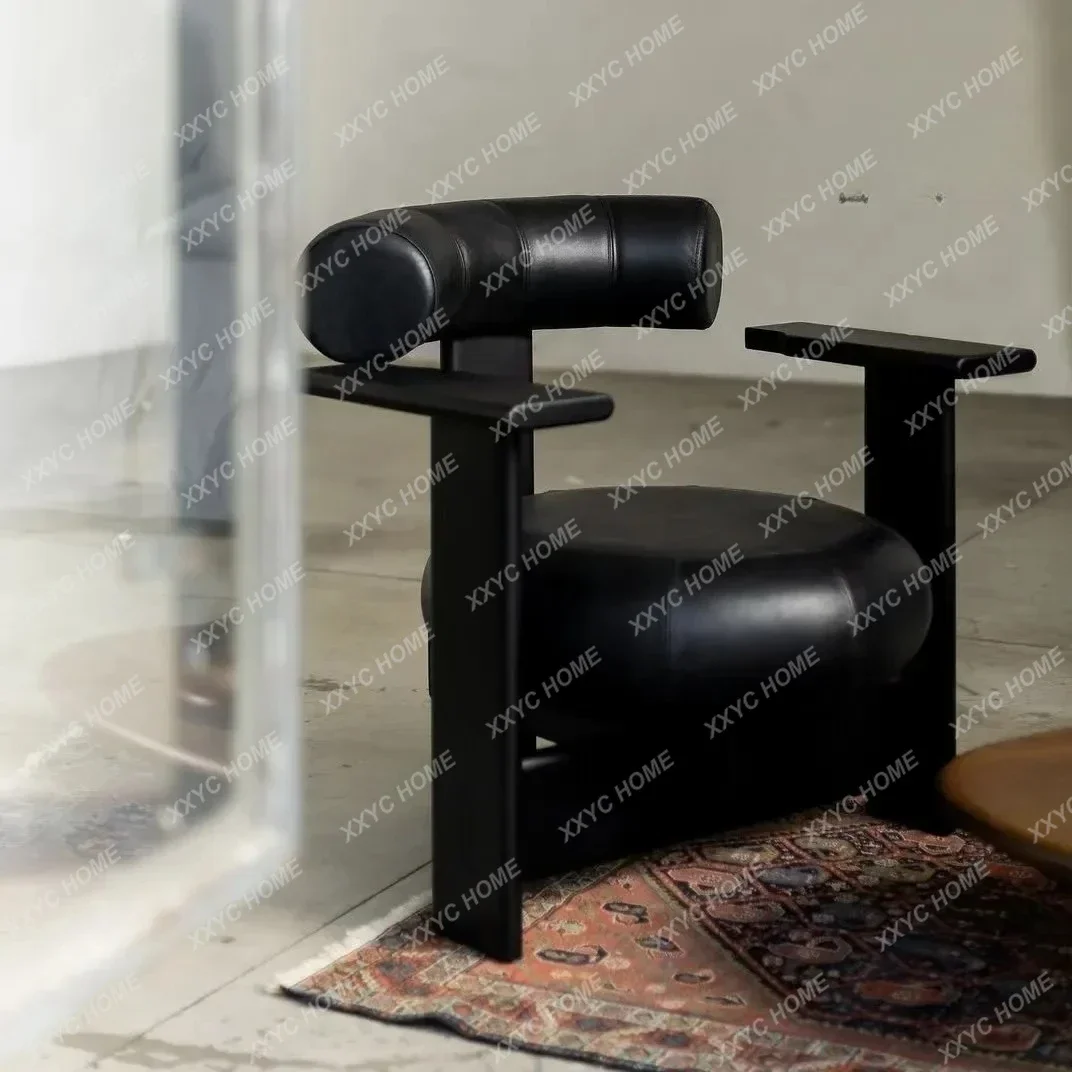 

XMedieval диван-стул из цельного дерева в стиле ретро для отдыха, гостиной, ленивый стул для проживания в семье, спальни, стул для приема