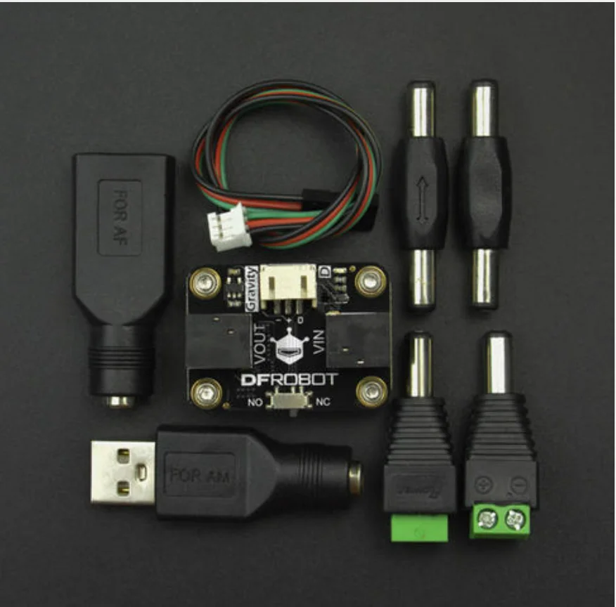 Easy Relay Module with Adapters, Compatible with Arduino, 3.3-5.5V, NC/NO Switch, for Smart Home & Robot