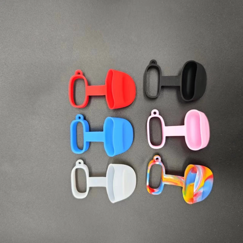 Lanyard O Ring Non-slip Hanging Ring Anti-drop Silicone Rubber Ring Cover Anti Portable Silicone Ring Dust Cover