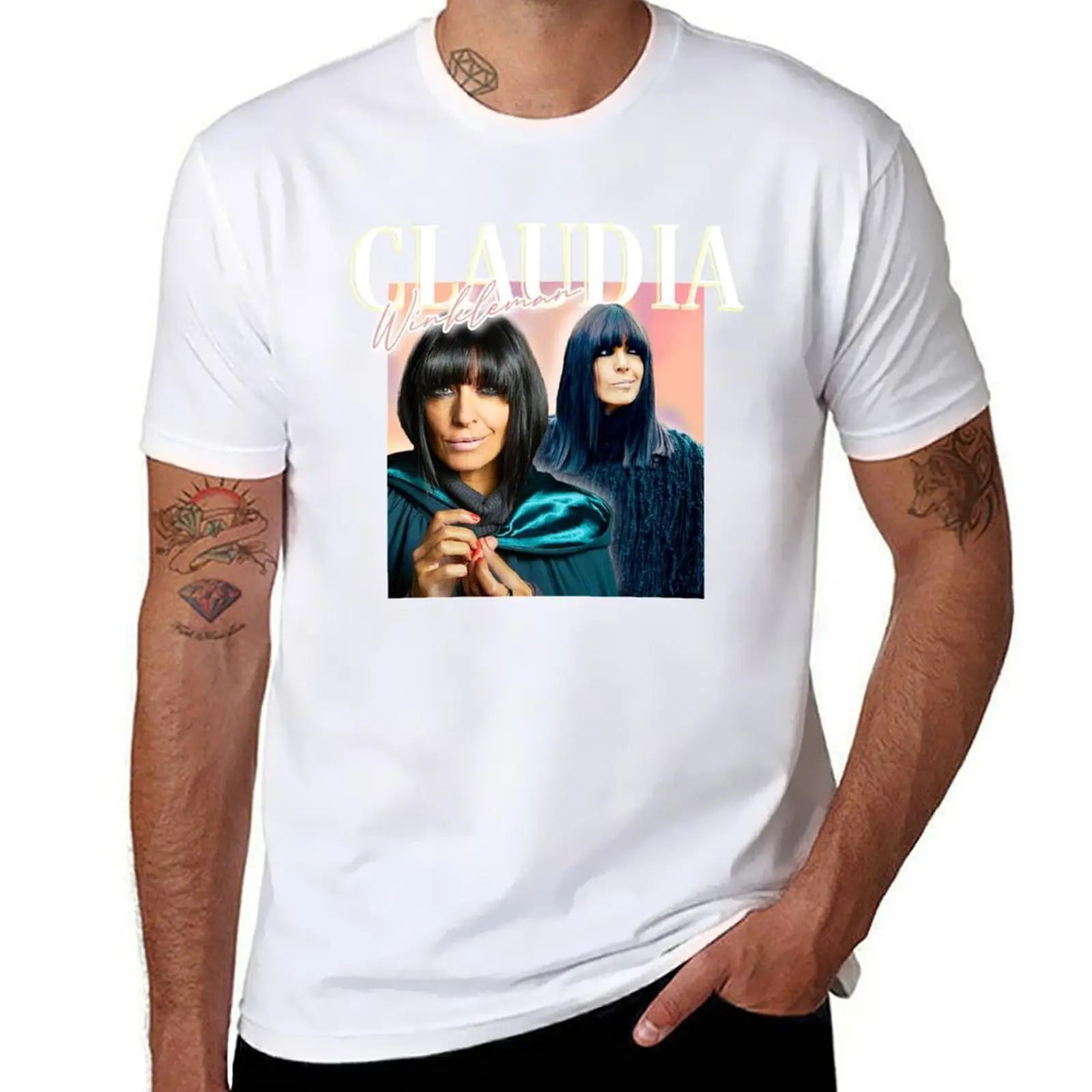 

Claudia Winkleman Traitors UK T-Shirt t shirt man plain anime t shirts oversize T-Shirt
