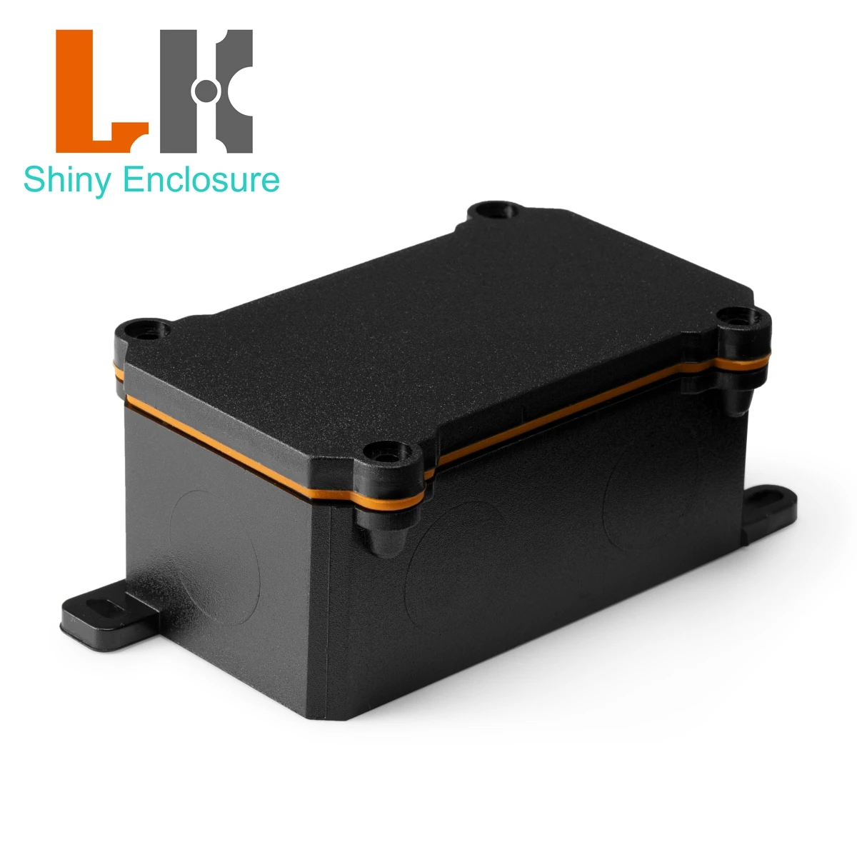 90x50x40mm IP68 Outdoor Waterproof Black PC Plastic Enclosure Instrument Control Case Electronic Protect Junction Box LK-CN03