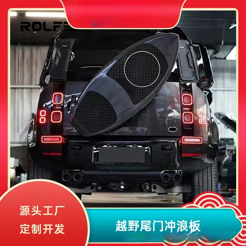 

FOR Wrangler TANK, G-Class, Ford Bronco, Land Rover tailgate modified with rear surfboard decorative panel
