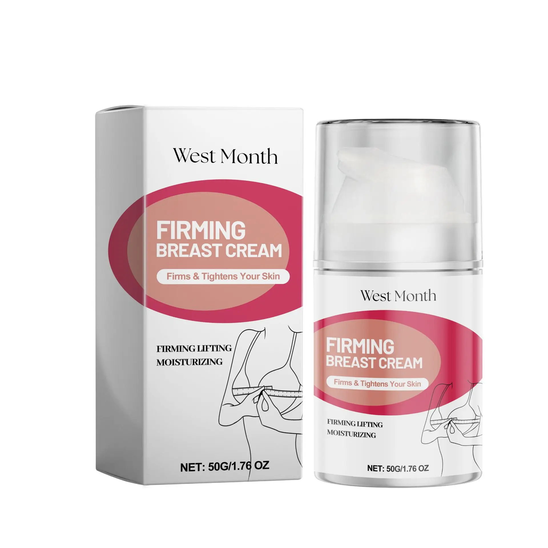 Breast Firming Cream Massage Enlargement Natural Lift Reduce Sagging Rapidly Size up Promote Supplement Women Chest Growth Cream