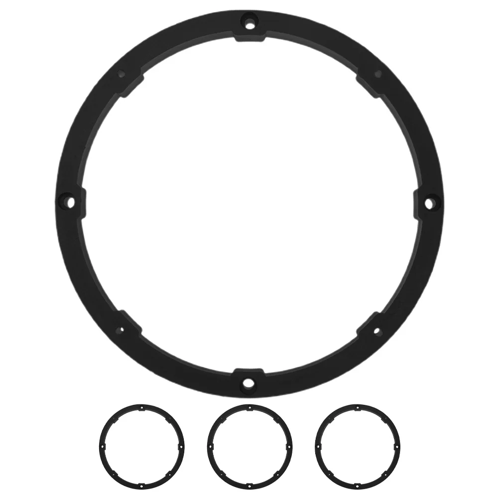 

4Pcs 6.5 Inch Automotive Speaker Gasket Universal Adapter Spacer Ring Reduce Vibration Enhance Sound Quality Easy Install Car