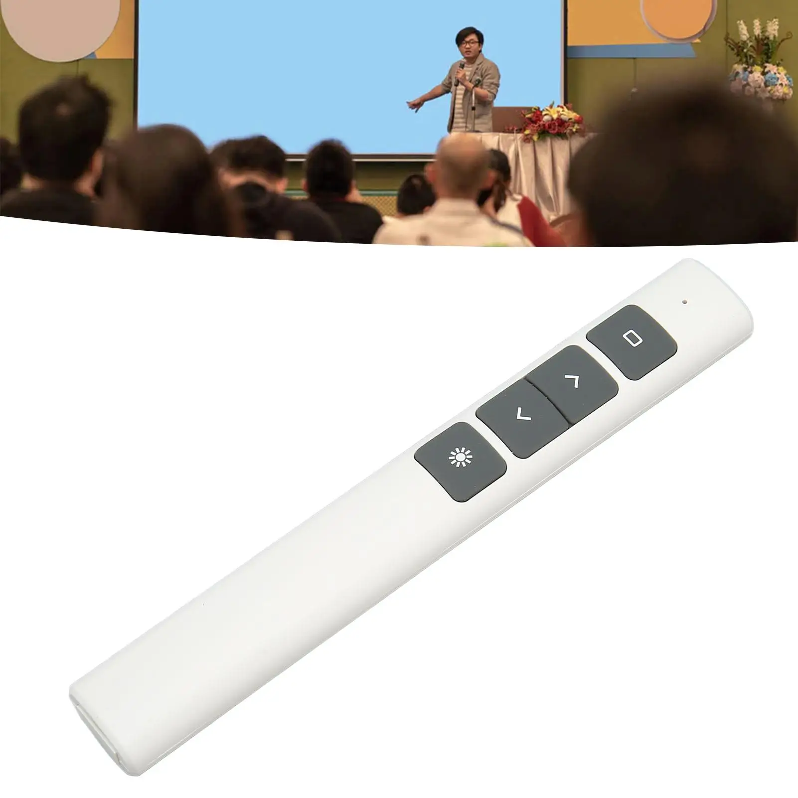 Pointer Plug and Play: Multifunctional 109yd Control Battery Powered Presentation Clicker for Meetings, Teaching - Hot Seller