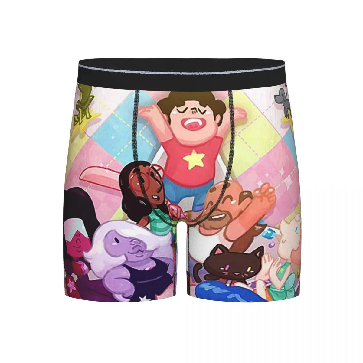 

Long Boxer Underpants Shorts Steven Universe 1 Panties Men's Comfortable Underwear for Homme Man Boyfriend Gift