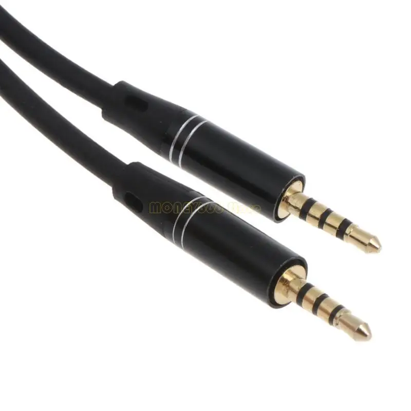 F62C 2.5mm 보조 케이블 잭 수컷에서 남성 오디오 케이블 2.5mm 헤드폰 용 스피커 케이블