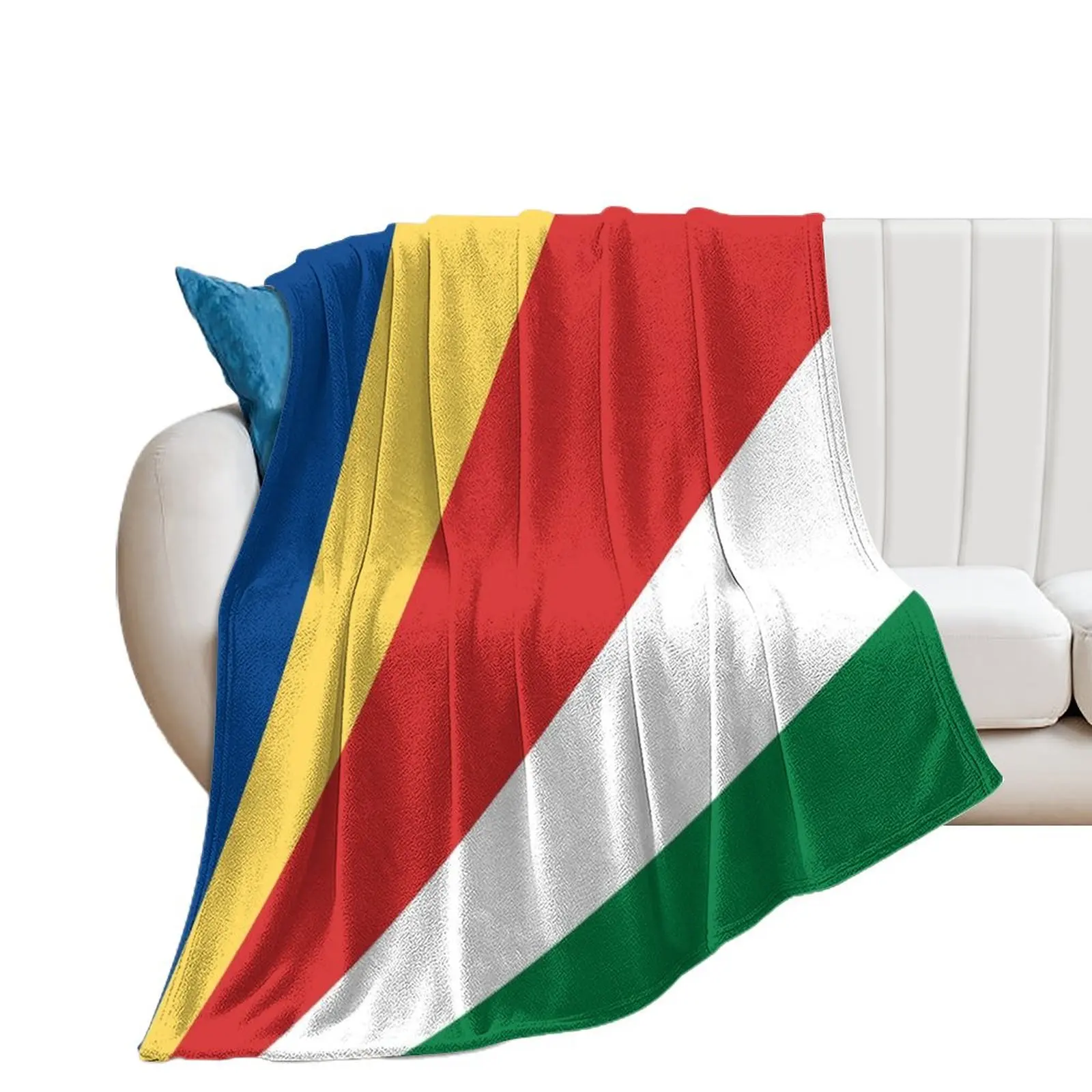 

Seychelles flag Throw Blanket Decorative Beds Picnic Single Blankets