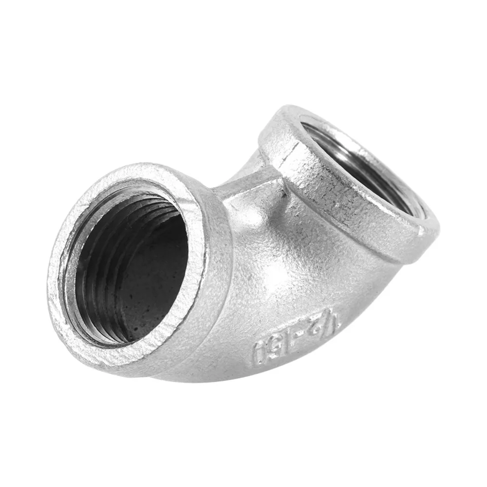 Cast Female Threaded Elbow Pipe Connector Angled Pipe Connector Premium 90 Degree Elbow Pipe Fitting Elbow For Water Pipe