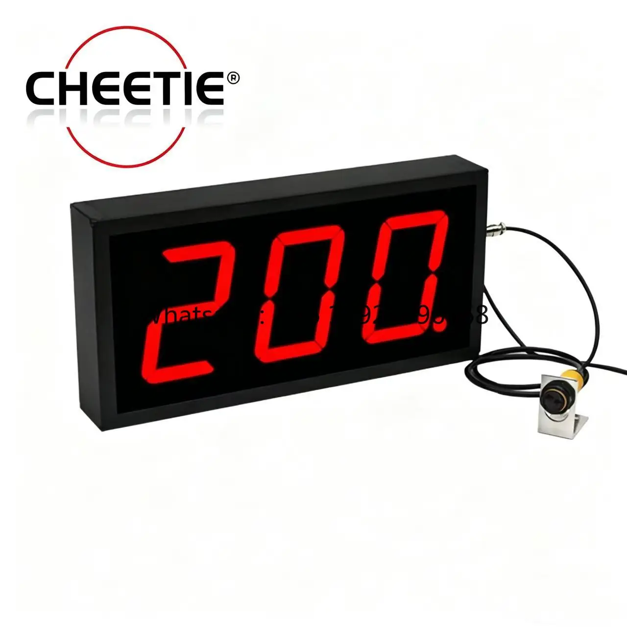 CP09 3D One-Sided -Powered Wall Clock with Low MOQ Custom Logo Service for Factories Workshops