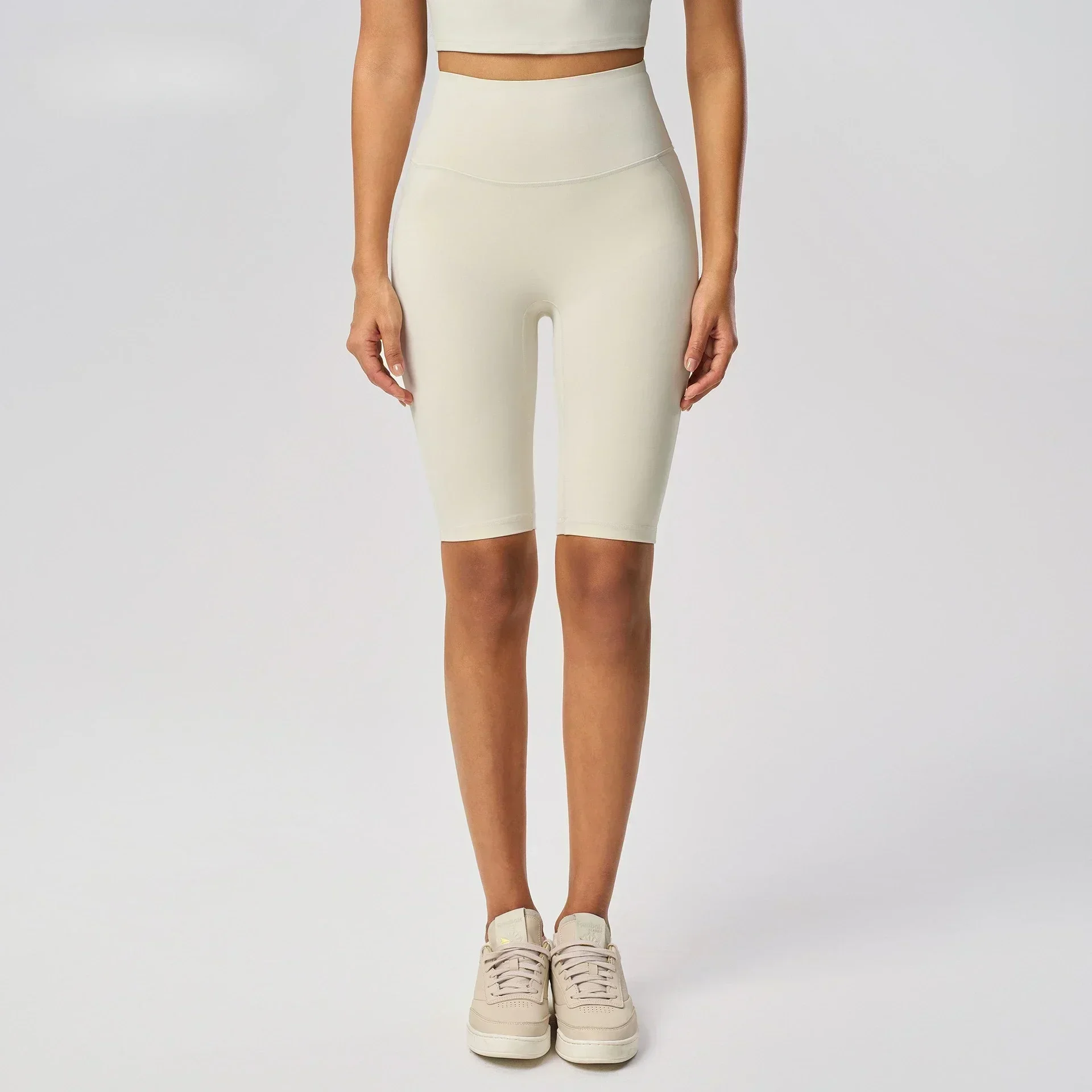 Lemon Align High Waist Tight Shorts Women's No Awkwardness Line Running Fitness 5 Points Pants High Wais Slimming Yoga Pants