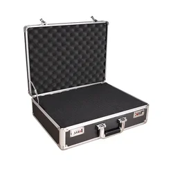 Aluminum Case Password Tool Box Organizer Portable Tool Bag Hard Case Safety Instrument Case Suitcase Metal Toolbox Briefcase