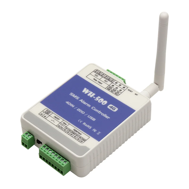 M16K-WH-500-EU GSM 4G Cancello Apriporta Relè Interruttore Telecomando Controller di Allarme Wireless Con Controllo APP