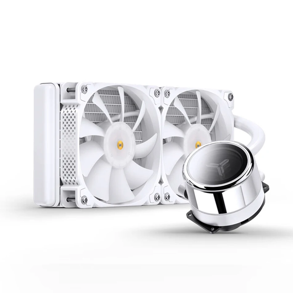 JONSBO TW7-240 Noir/Blanc CPU Liquide Refroidisseur D'eau 5V 3Pin ARGB 120mm Cas Ventilateur Eau Refroidissement Pour LIncome 2011 115X 1200 1700 AM4