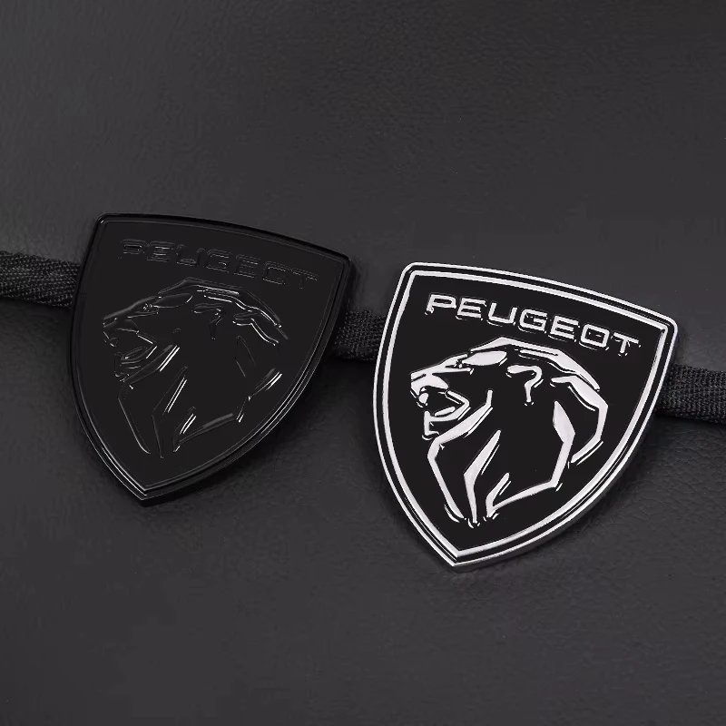 Car Sticker 3D Metal Badges Trunk Body Window Side Decoration for Peugeot 408 4008 308 3008 Rifter 5008 508 2008 208 301 RCZ 407