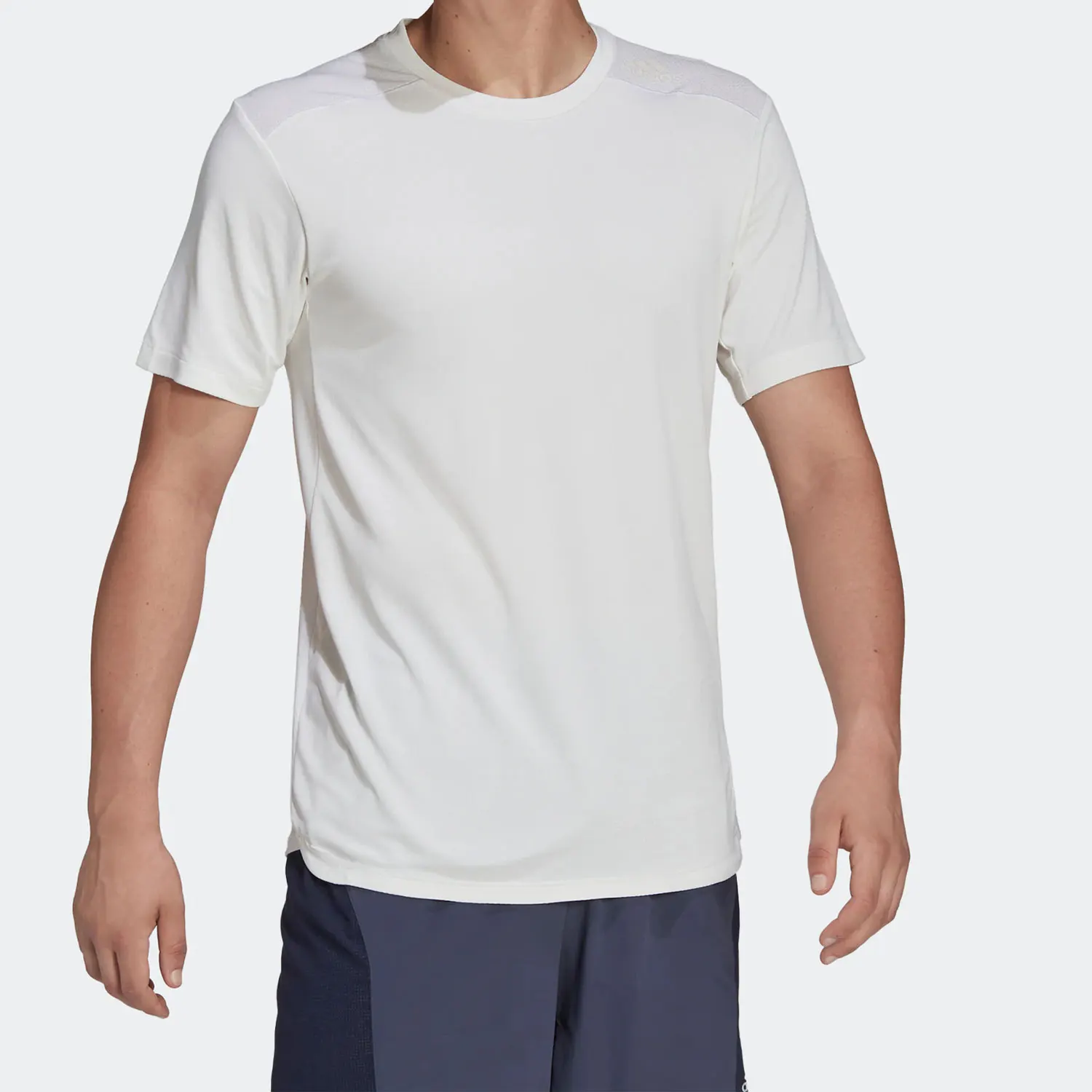 

Adidas genuine genuine Current Season New Men's Running Training Sport Short Sleeve T-Shirt HB6533