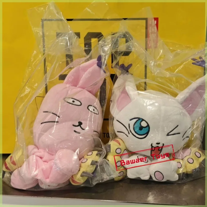 official-digimon-x-my-friend-rabbit-ichiban-kuji-collection-plush-toy-blanket-anime-peripheral-gift-for-fans-agumon-tailmon-toys
