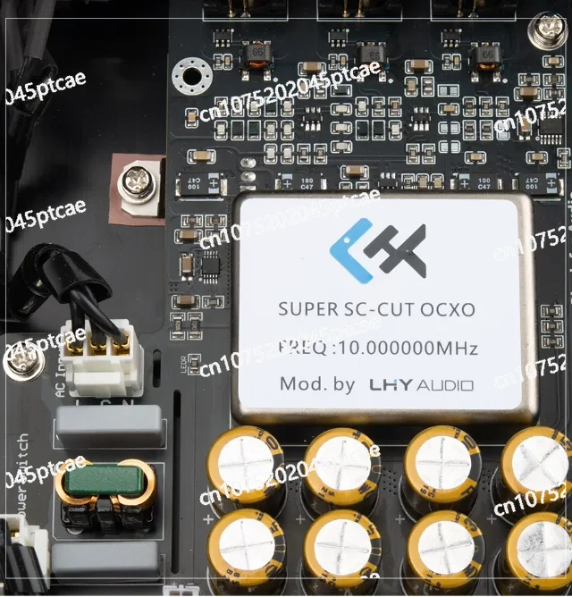 OCXO درجة حرارة ثابتة على مدار الساعة مرجع مرحلة منخفضة الضوضاء ل HiFi الصوت LHY OCK-1S 10MHz عالية الدقة SC قطع