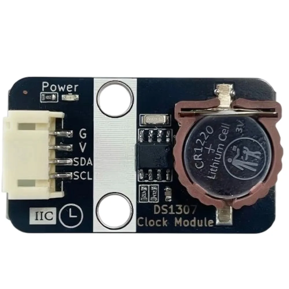 DS1307 RTC Module Replace DS1302 DS3231 with CR2032 Battery Holder LEGO Brick Shell Arduino ESP32 Raspberry Pi Microbit Clock