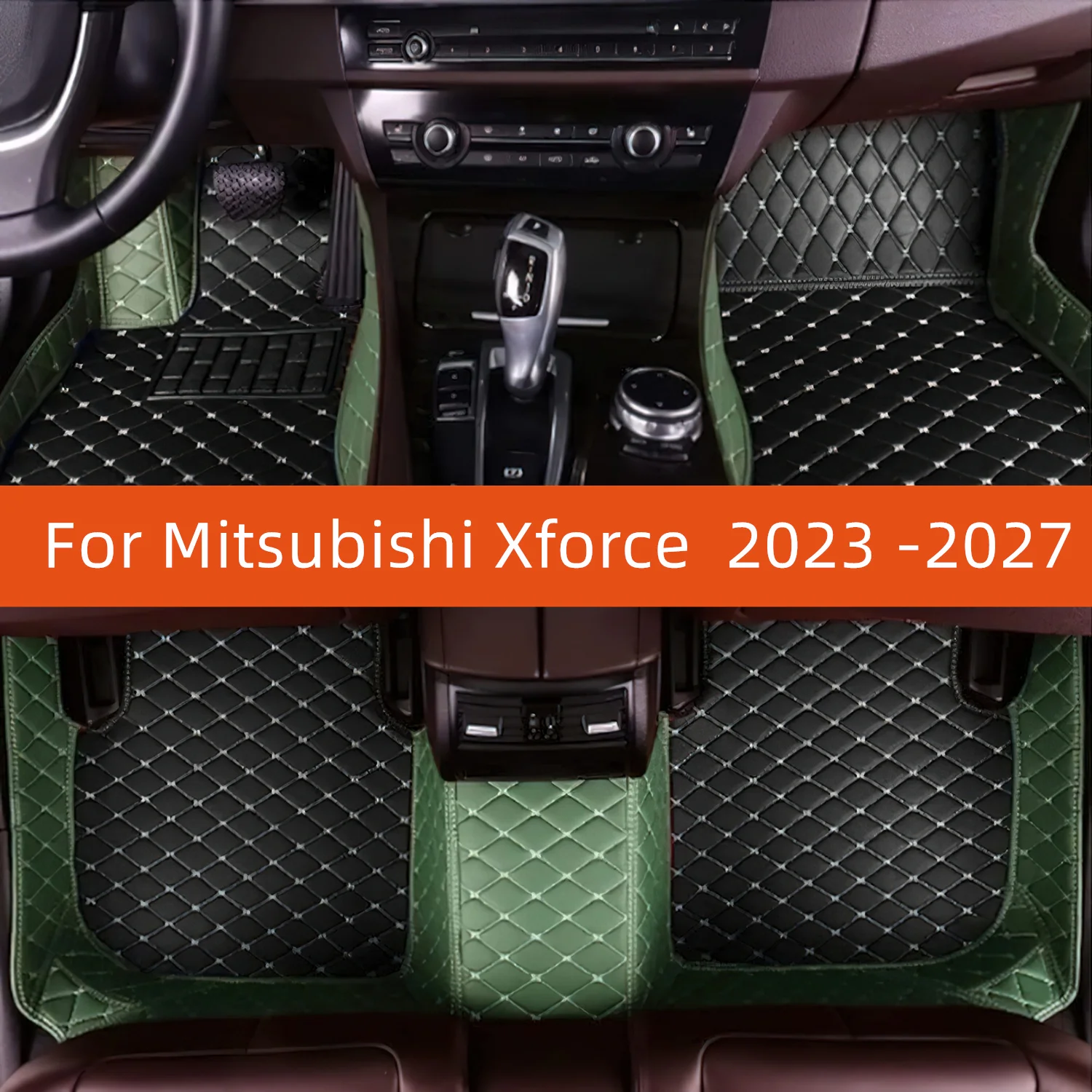 

Custom Leather Car Floor Mat For Mitsubishi Xforce 2023 2024 2025 2026 2027 Car Mat Interior Accessories