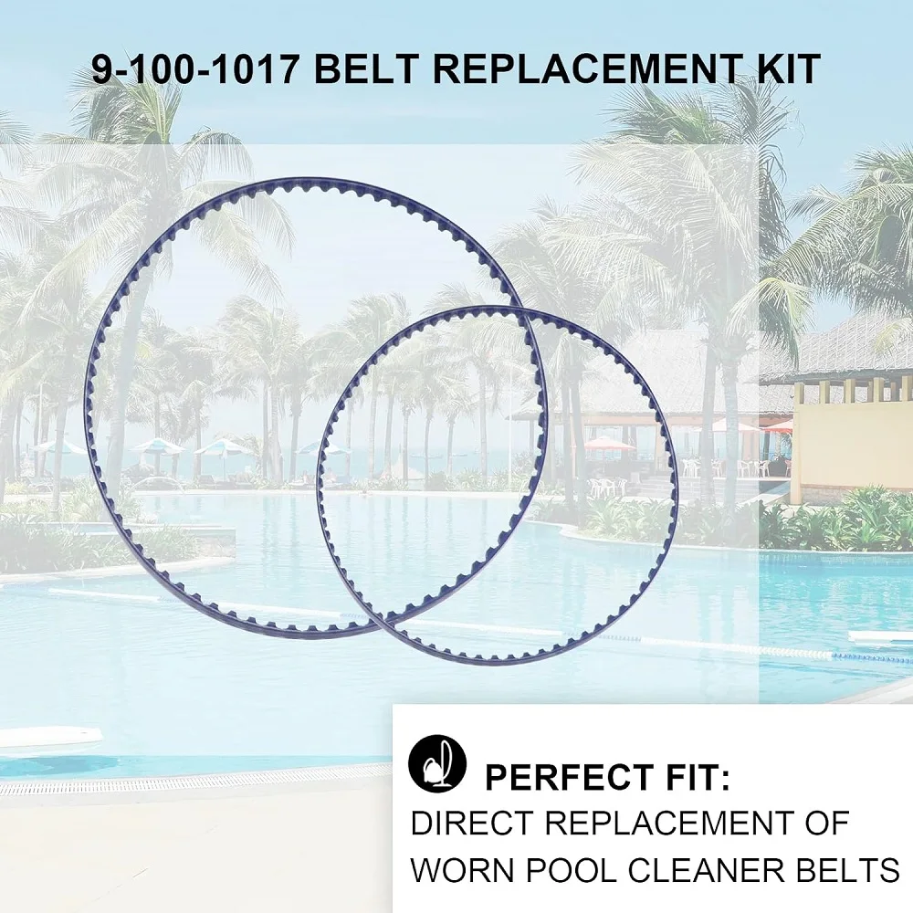 Pool Cleaner 360 380 Belts 9-100-1017 Small and Large Belt for Po-laris 360 380 Pool Cleaners, Pol-aris Pool Cleaner Parts