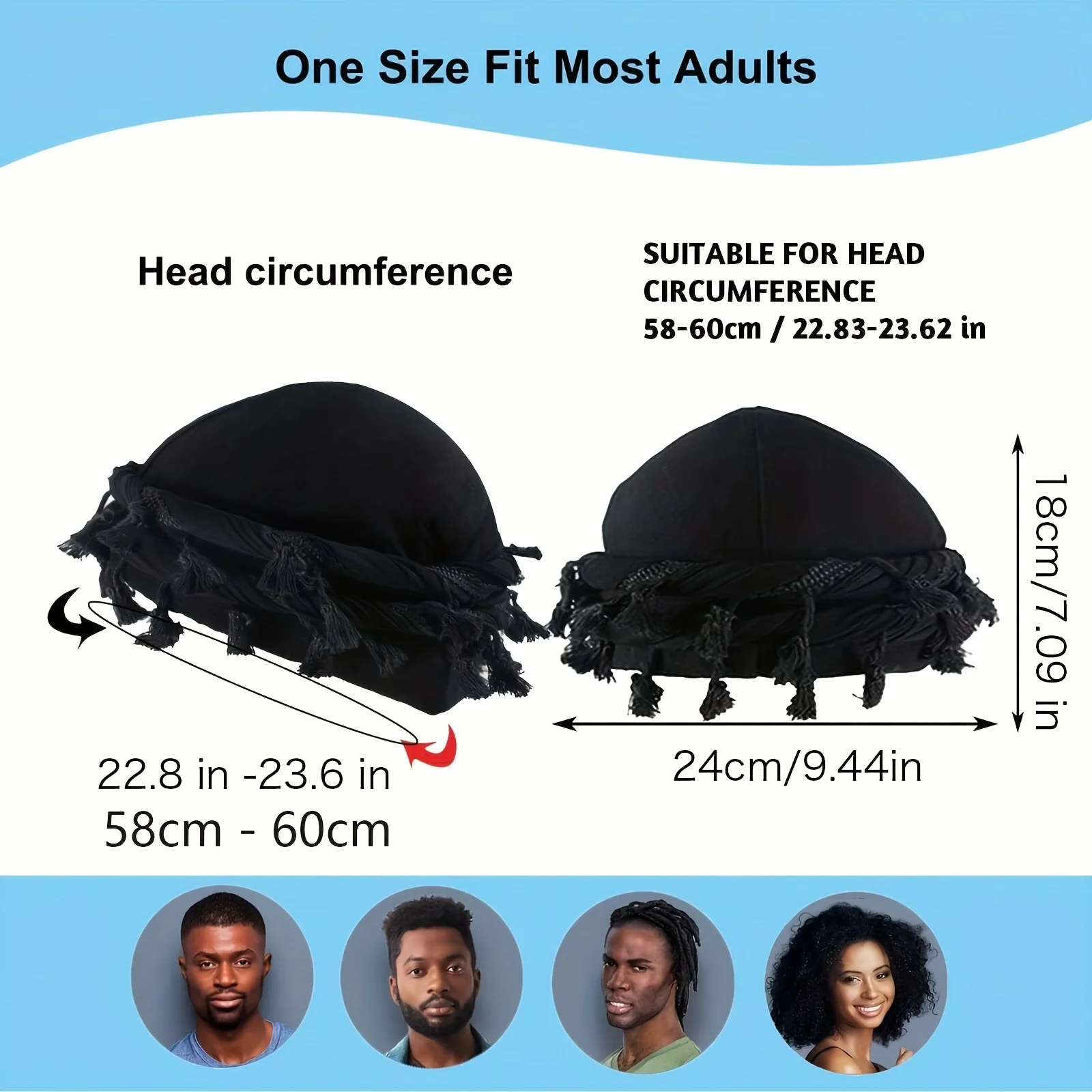 الخريف الشتاء عمامة للرجال الشارع خمر تويست أشرطة رأس Durag الساتان اصطف هالة عمامة للنساء مشروط وشاح من الساتان التعادل