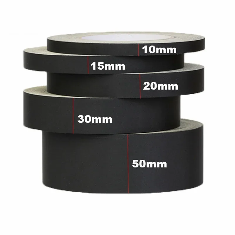 30M 5~50MM 1PCS Flame Retardant High Temperature Insulating Acetate Cloth Tape For LCD Repairing Black Acetic Acid Adhesive Tape