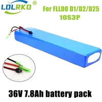 36V Battery 10s3p 7800mAh Lithium-ion Battery Pack for FIIDO D1/D2/D2S Folding Electric Moped City Bike