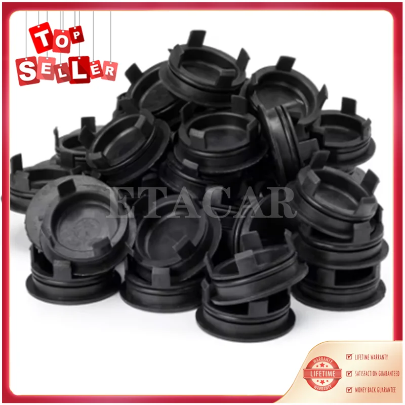 30pcs Cam Plug black Cylinder Head Rear Cam Plug with Seal For Honda CR-V Civic Si/Hybrid/1.7 L4/1.8 L4 12513P72003 22501023310