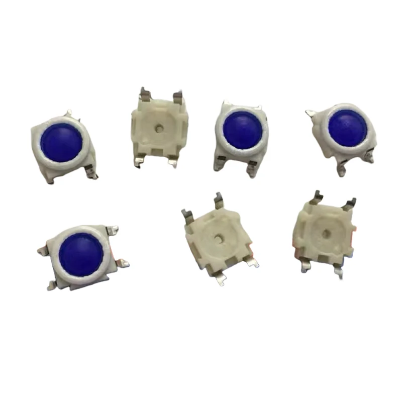 

1PCS/LOTS 100% Imported Swiss EAO MC.10311.91 Silicone Waterproof Dust Tactile Switch 7.5*7.5*4.3 SMT 4-pin IC Electronic