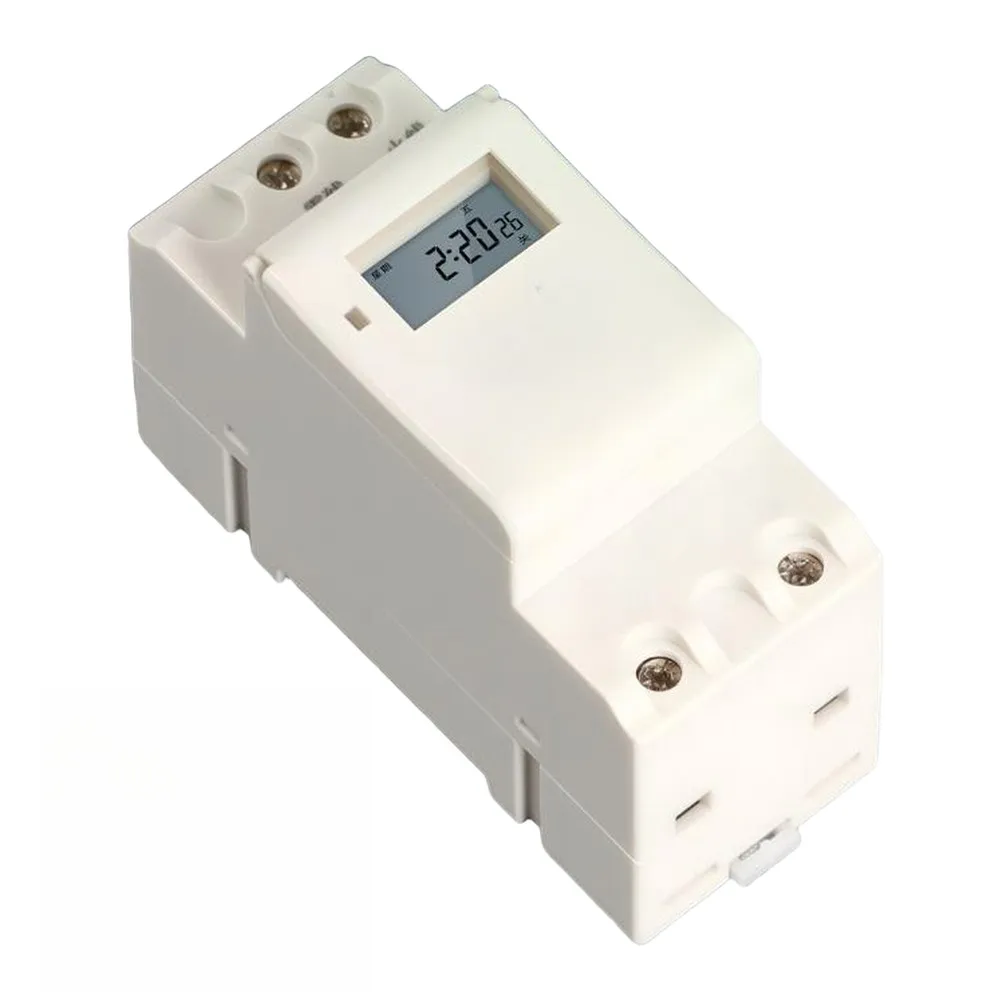 Programmable Timer Timer Switch Relay Outdoor Lighting Control Built-in Rechargeable Battery For Street Lights