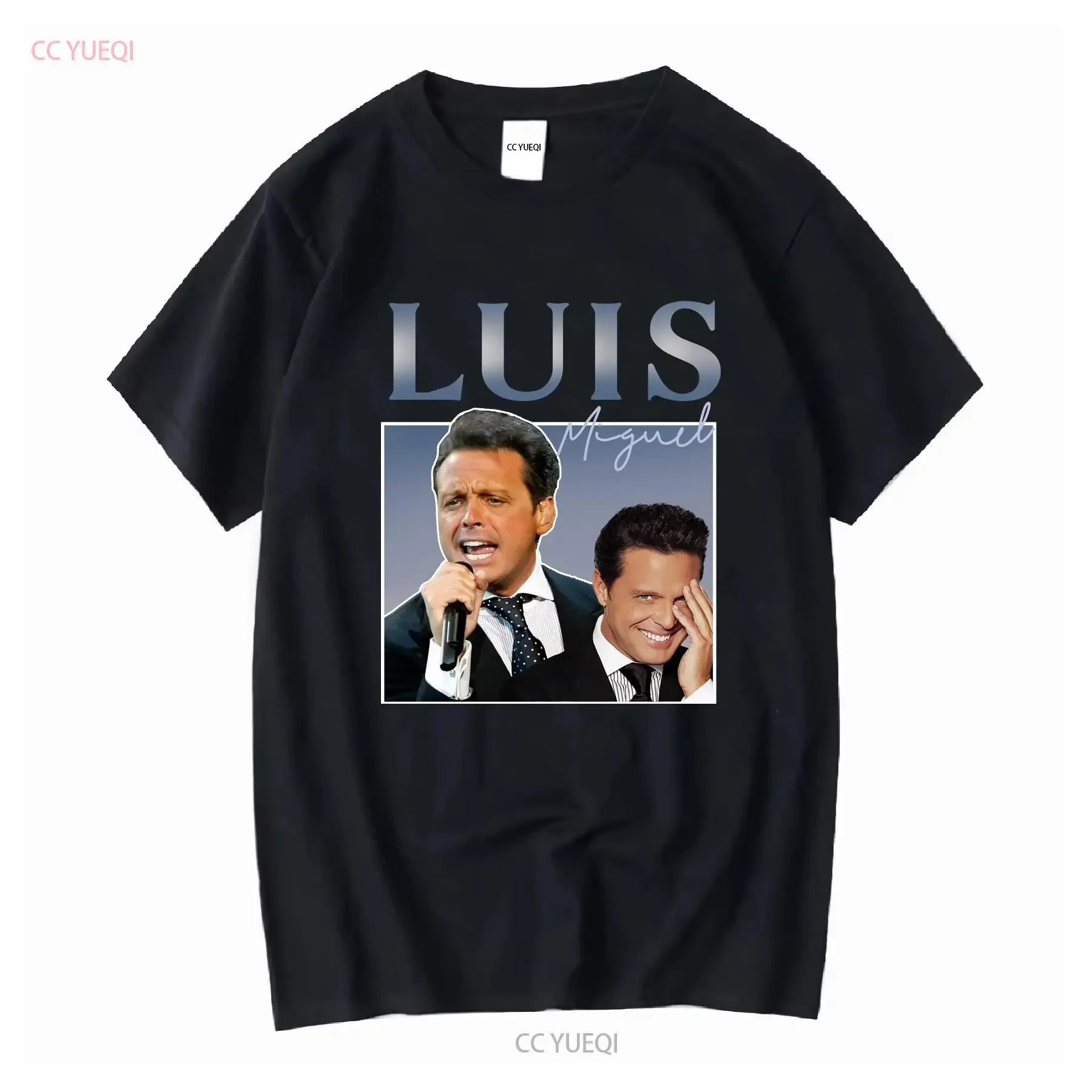 Camiseta Vintage Limitada de Luis Miguel, Retro, Concierto, Años 90, Merchandising para Fans de la Música, Souvenir de la Gira Latina, Estilo Bootleg Vintage Lavado para Hombre