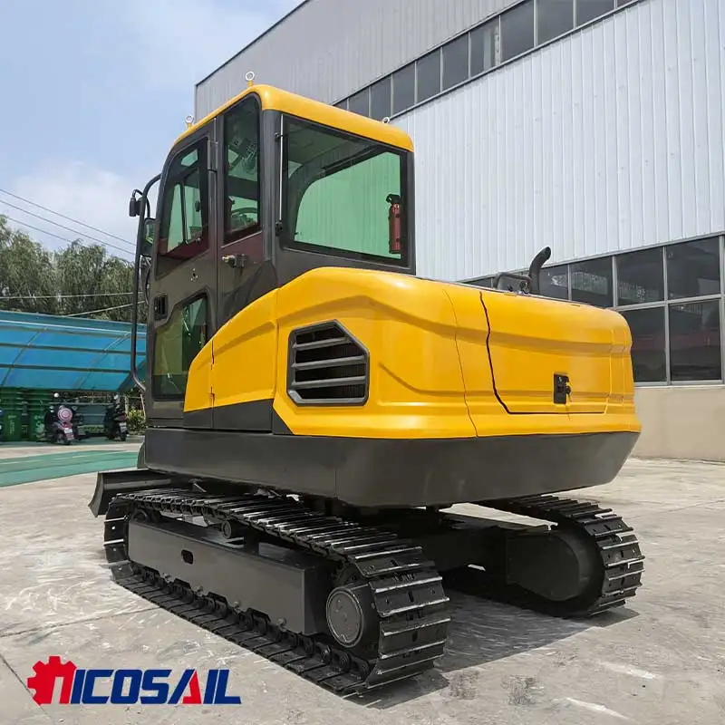 Multi-Functional Industrial Mini Excavator - For Farm Terrain, Construction Digging & Orchard Projects