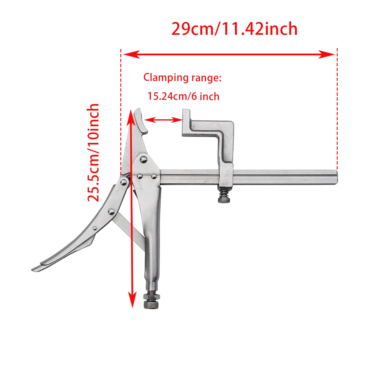 

Woodworking Clamp Locking Pliers Fast Clamping Multifunctional Toughbuilt Clamp Pliers Sturdy Durable Manual Hand Tools