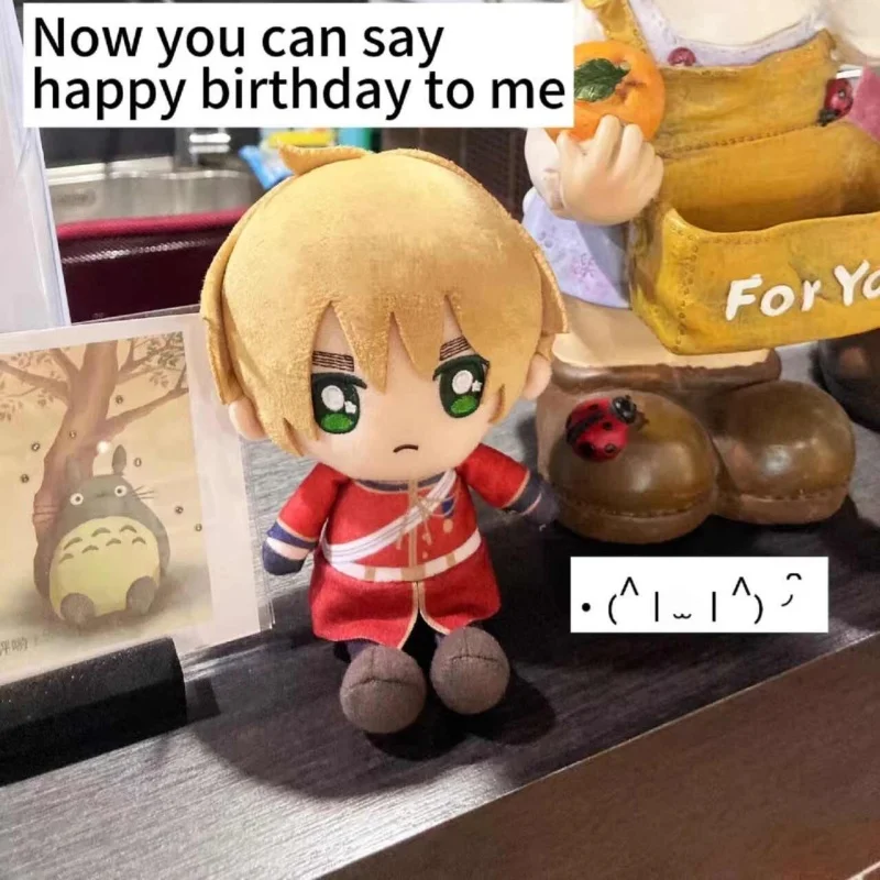 

Плюшевая кукла Артур Киркланд из аниме Hetalia, мягкая игрушка, аниме-атрибутика, украшение для комнаты, коллекционная вещь, подарок для девочек