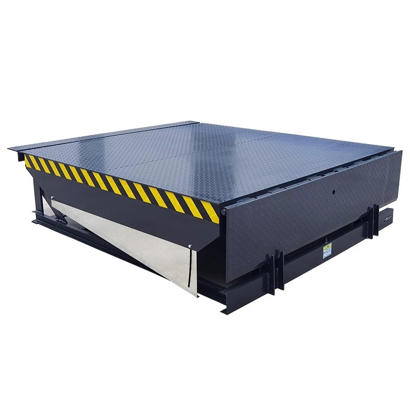 Fixed boarding bridge hydraulic lifting platform unloading platform forklift