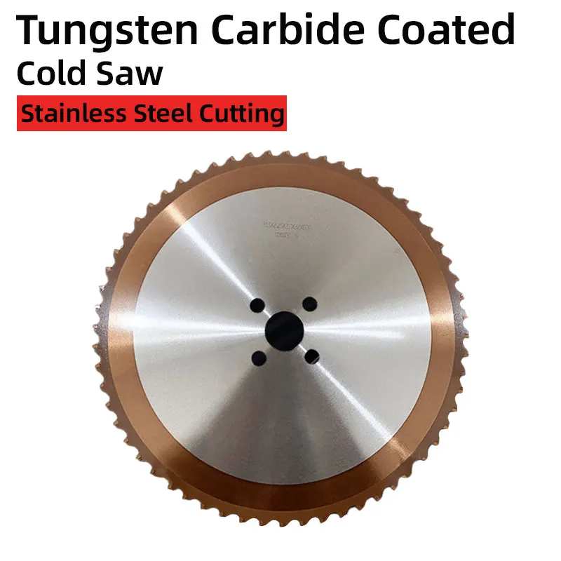 

Tungsten Carbide Coated Cold Saw Metal Cutting Disc Circular Saw Blade For Stainless Metal Cutting Blade Blades