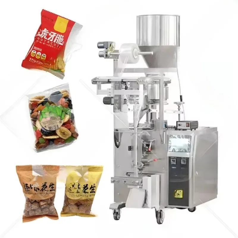 Multifunctional Automatic Raw Cashew Nut Sachet Snack Small Spice Sugar Roasted Peanut Packing Machine
