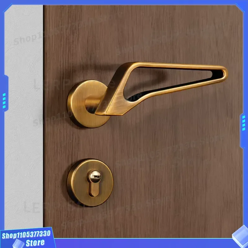 Zinc Alloy Dummy Door Lock for Apartment Hotel Living Room Wooden Door Privacy Handle Designer Model Quality Manufacturing