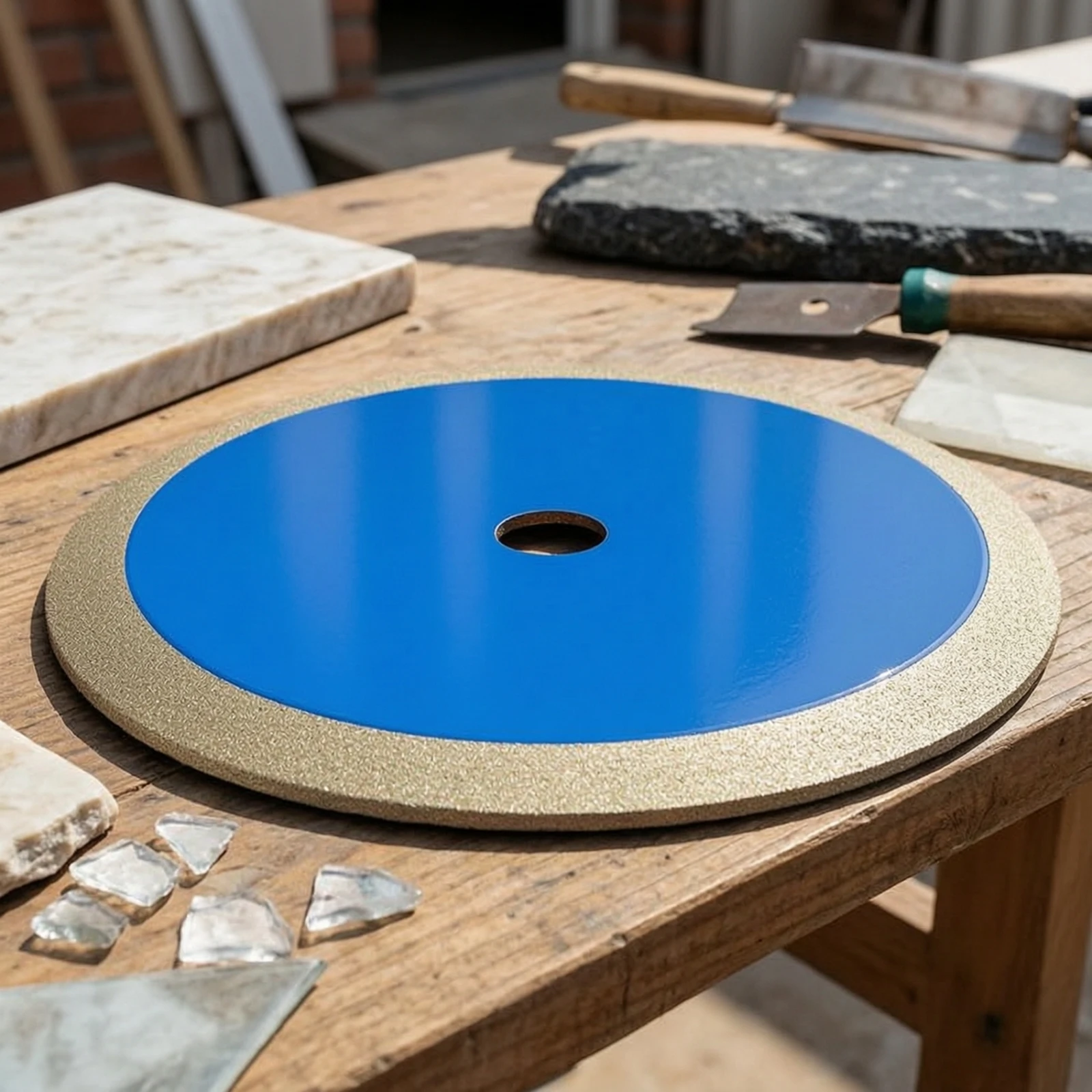 Diamond Cutting Disc Long-Lasting Diamond Saw Blade Abrasive Saw Blade Versatile Angle Grinder Disc with 7/8 Inch Arbor