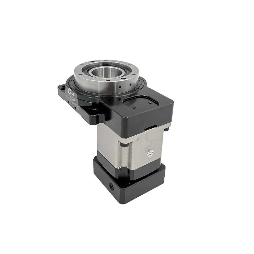 

G+ GSG 85mm High Rigidity Rotary Platform Hollow Rotary Actuator/Table with Planetary Gear Speed Reducer for Servo/Stepper Motor