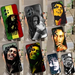 Reggae Singer Bob Marleys Funda For Xiaomi Redmi 12 9A 9C 10A 10C 12C Case Redmi Note 9 8 10 11 12 Pro 9S 10S 11S 12S