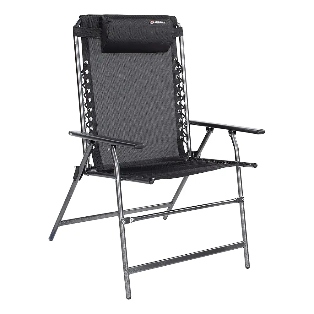 

T All-Weather Bungee De Chair With Adjustable Headrest
