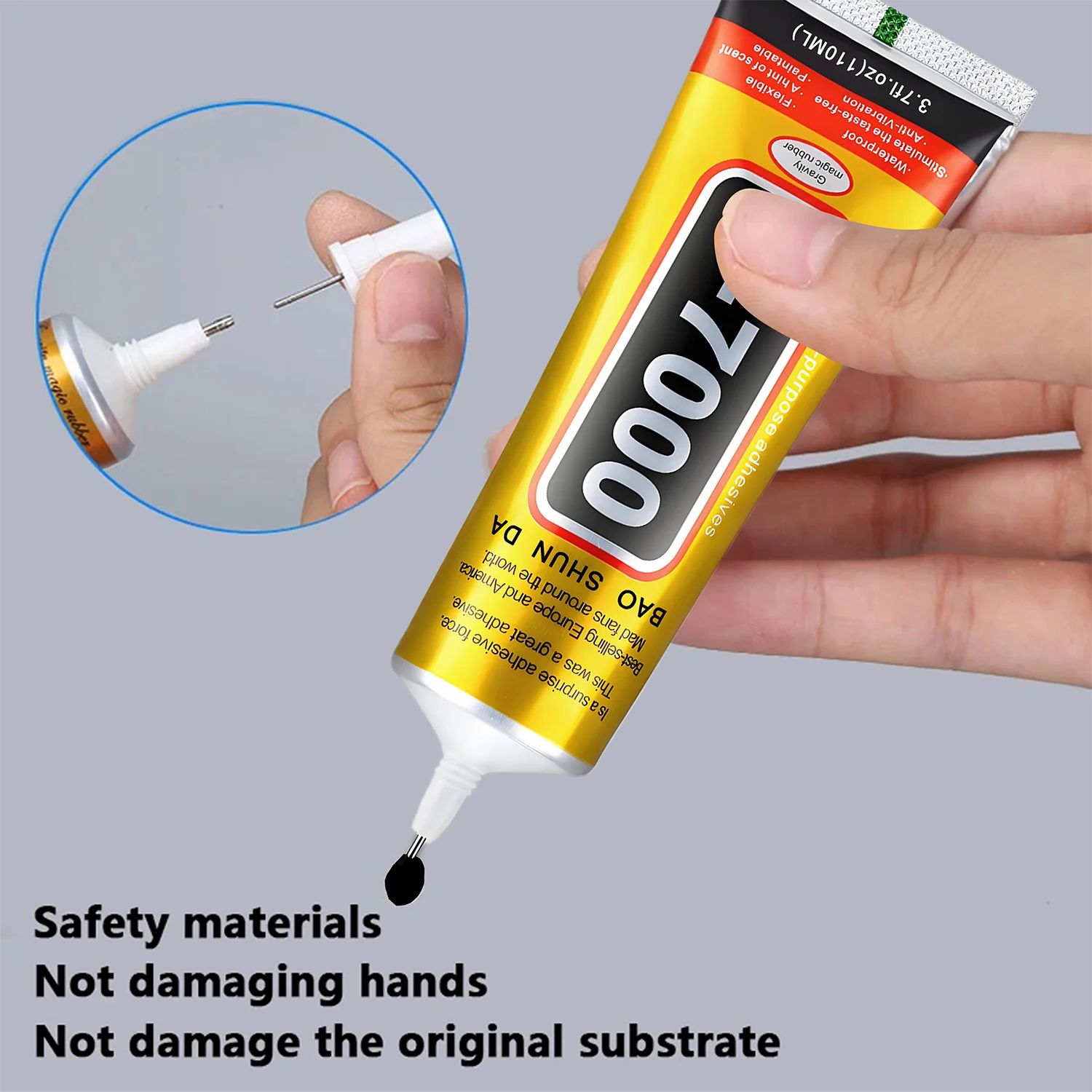 B7000 汎用モバイルフォン画面用接着剤、T7000 超強 - Contact Cement Glue のレビューと価格