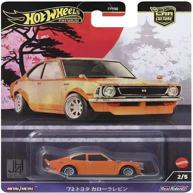 HOT WHEELS 1:64 History of Japan carolla te27 Collection die cast alloy car model decoration gift