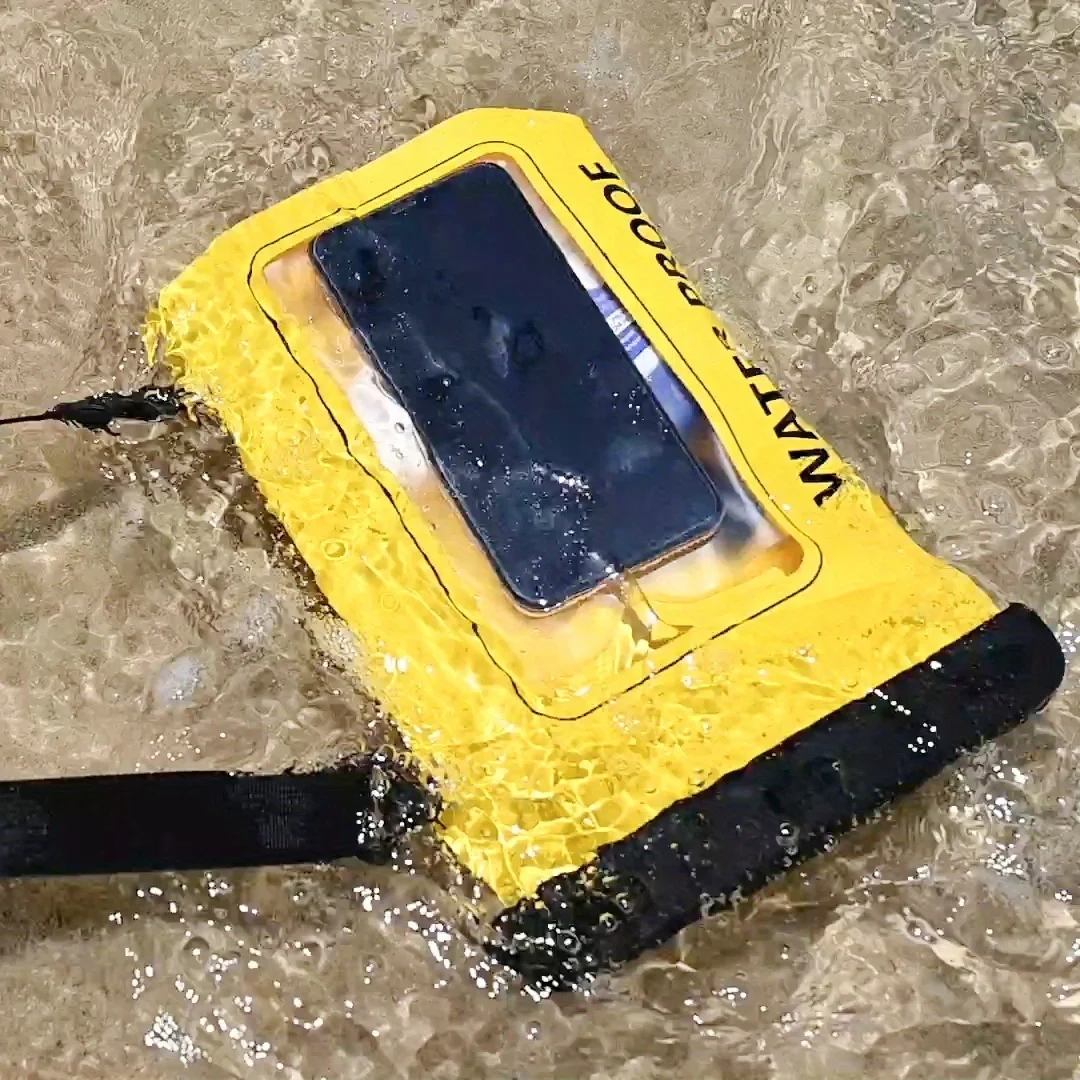 HAISSKY Thick Waterproof Swimming Bags Outdoor Travel Beach Touch Screen Phone Storage Pouch For iPhone Samsung Xiaomi Huawei